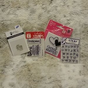 NWT Studio G & Daisy Bucket Clear Stamp Bundle